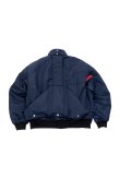 画像3: PHINGERIN MOVING FLIGHT JACKET NAVY (3)