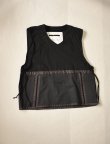 画像1: SHEBA RAVE VEST BLACK (1)