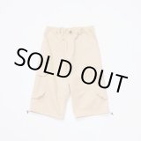 画像: rajabrooke KOTTON KARGO PANTS BEIGE