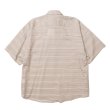 画像6: THE NERDYS Cotton Dobby Half Sleeve Shirt Beige (6)