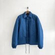 画像1: COGNOMEN EMBLEM PUFFED JACKET DEEP BLUE (1)