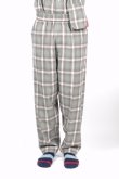 画像3: PHINGERIN NIGHT PANTS NEL OMBRE GREY PLAID (3)