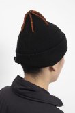 画像5: PHINGERIN REVERSIBLE WATCH CAP BLACK (5)