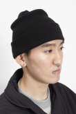 画像7: PHINGERIN REVERSIBLE WATCH CAP BLACK (7)