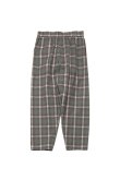 画像1: PHINGERIN NIGHT PANTS NEL OMBRE GREY PLAID (1)