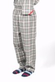 画像4: PHINGERIN NIGHT PANTS NEL OMBRE GREY PLAID (4)