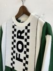 画像2: COGNOMEN FOOTBALL SCARF KNIT GREEN (2)