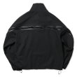 画像2: ROTOL HALF ZIP TECH BLOUSON BLACK (2)