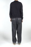 画像6: PHINGERIN DOUBLE KNIT POLO BLACK (6)