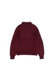 画像3: PHINGERIN DOUBLE KNIT POLO BURGUNDY (3)