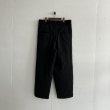 画像4: COGNOMEN WIDE WOOL TROUSERS BLACK (4)