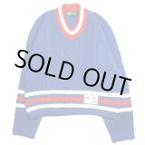 画像: gim context Knitted Hockey Jersey BLUE