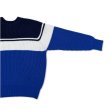 画像3: COMFORTABLE REASON Audience Knit BLUE×NAVY (3)