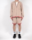 画像3: PHINGERIN CORDY KNIT JACKET BEIGE (3)