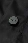 画像4: ROTOL SNAP BUTTON NYLON SHIRT BLACK (4)