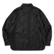 画像3: ROTOL SNAP BUTTON NYLON SHIRT BLACK (3)