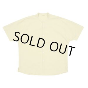 画像: rajabrooke STAND COLLAR SHIRT YELLOW