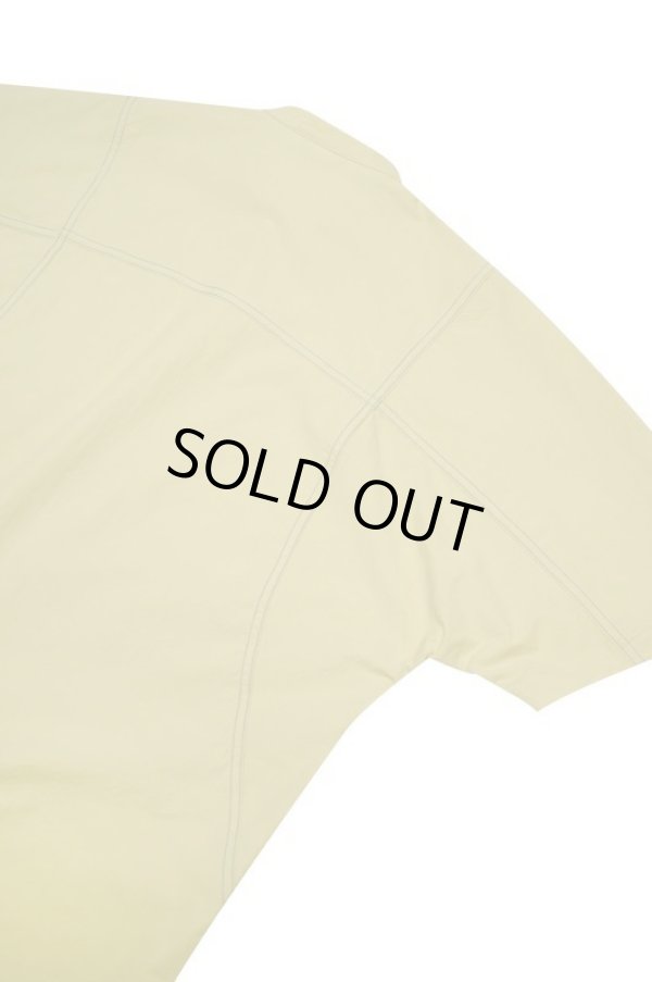 画像2: rajabrooke STAND COLLAR SHIRT YELLOW (2)