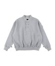 画像1: PHINGERIN DOUBLE HENLEY SWEATSHIRT GREY (1)