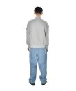 画像6: PHINGERIN DOUBLE HENLEY SWEATSHIRT GREY (6)