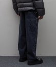 画像4: BAL LOOSE FIT DENIM WORK PANT BLACK (4)