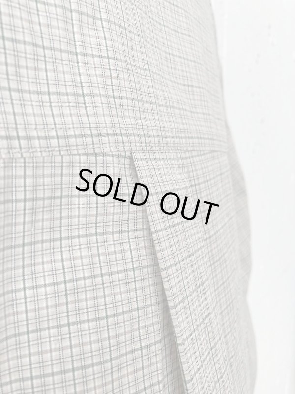 PWA DRY ZIP-UP SWING SHIRT BEIGE CHECK,正規取扱い,販売店舗