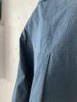 画像6: PWA DRY ZIP-UP SWING SHIRT NAVY CHECK (6)