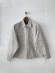 画像1: PWA DRY ZIP-UP SWING SHIRT BEIGE CHECK (1)