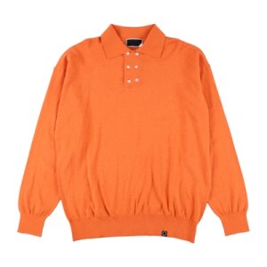 画像: PHINGERIN DOUBLE KNIT POLO ORANGE