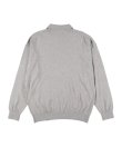 画像2: PHINGERIN DOUBLE KNIT POLO LIGHT GREY (2)