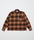 画像1: BAL FLANNEL HALF ZIP SHIRT (1)