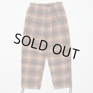 画像: BAL PLAID WIDE MOUNTAIN PANT BROWN