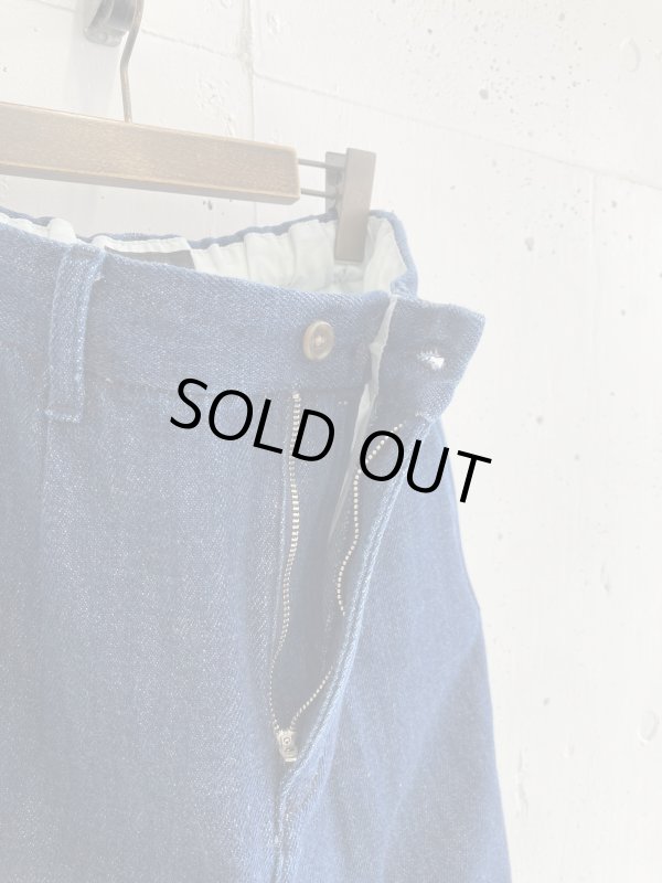 PWA LOOSE DENIM TROUSERS INDIGO,正規取扱い,販売店舗 , 福岡