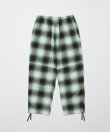 画像2: BAL PLAID WIDE MOUNTAIN PANT GREEN (2)