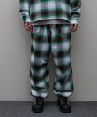 画像9: BAL PLAID WIDE MOUNTAIN PANT GREEN (9)