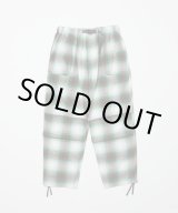 画像: BAL PLAID WIDE MOUNTAIN PANT GREEN