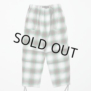 画像: BAL PLAID WIDE MOUNTAIN PANT GREEN