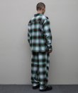 画像12: BAL PLAID WIDE MOUNTAIN PANT GREEN (12)