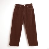 画像: TONE 5P CORD PANTS BROWN