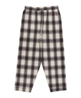 画像: PHINGERIN NIGHT PANTS OMBRE PLAID BEIGE