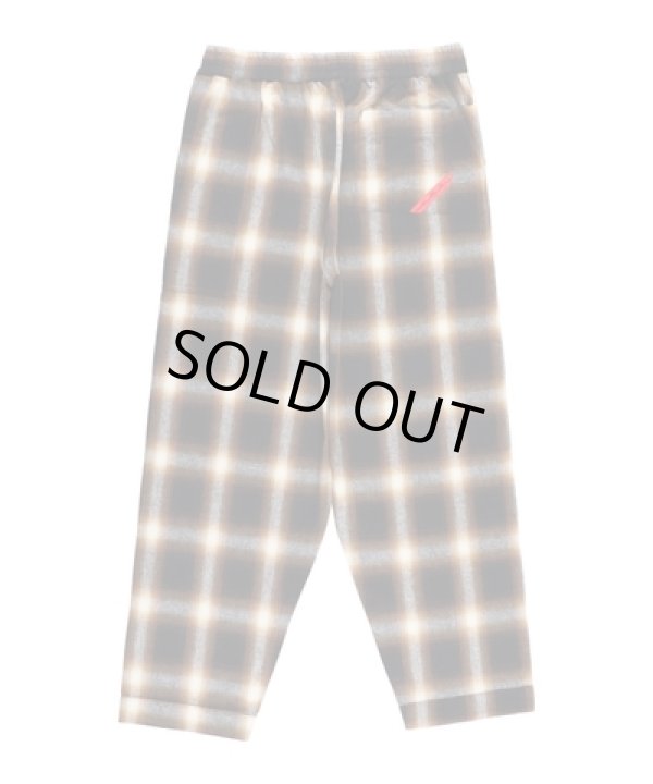 画像2: PHINGERIN NIGHT PANTS OMBRE PLAID BROWN (2)