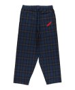 画像2: PHINGERIN NIGHT PANTS OMBRE PLAID NAVY (2)