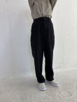 画像7: PWA LOOSE DENIM TROUSERS DEEP BLACK (7)