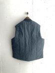 画像3: PWA TWO-FACE QUILTED VEST DARK BURGUNDY (3)