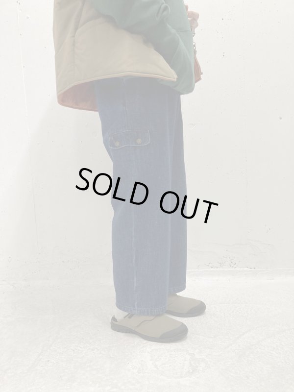 PWA LOOSE DENIM TROUSERS INDIGO,正規取扱い,販売店舗 , 福岡