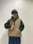 画像12: PWA TWO-FACE QUILTED VEST CINNAMON ORANGE (12)