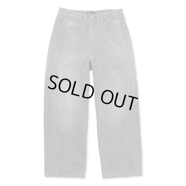 画像1: ROTOL TRIPLE SEEM 6P BLACK DENIM DAMAGED (1)