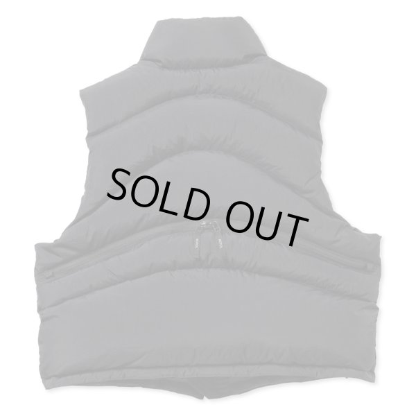 画像3: ROTOL CURVY DOWN VEST BLACK (3)