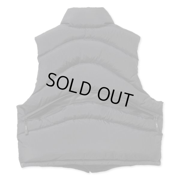 画像2: ROTOL CURVY DOWN VEST BLACK (2)