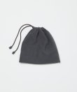 画像1: BAL FLEECE 2WAY NECK BEANIE ANTHRACITE (1)